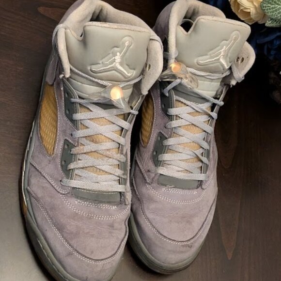 ⬇️PD⬇️S7 2010 JORDAN RETRO 5 Wolf Sneakers - Picture 3 of 11